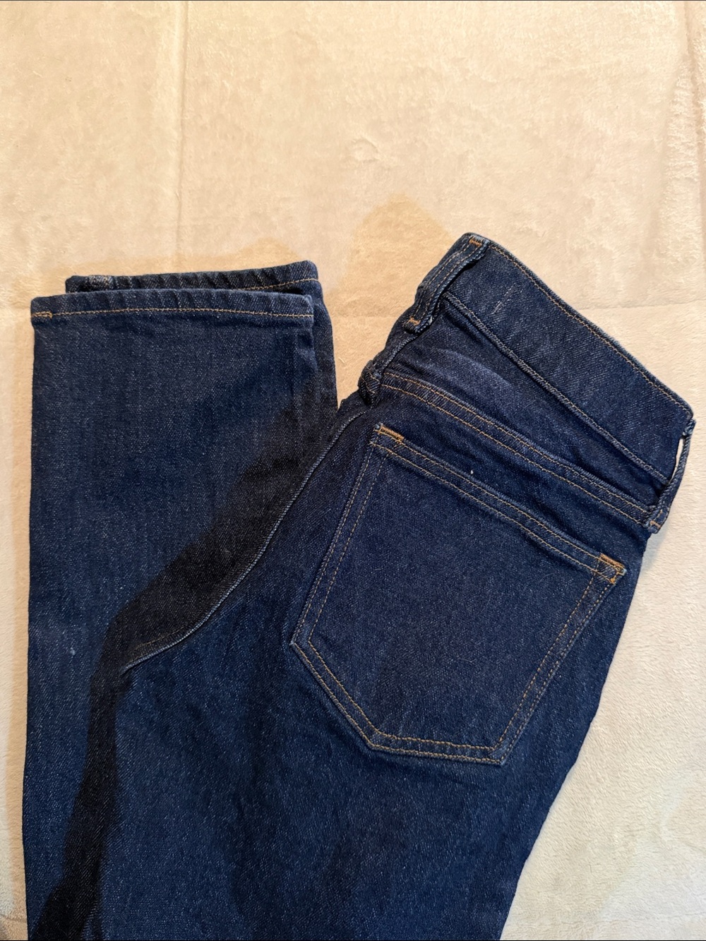 Abercrombie & Fitch Women's Dark Blue Skinny Jeans